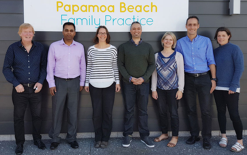 the doctors at Papamoa Beach Family Practice