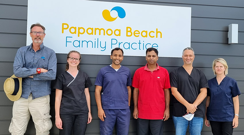 the doctors at Papamoa Beach Family Practice