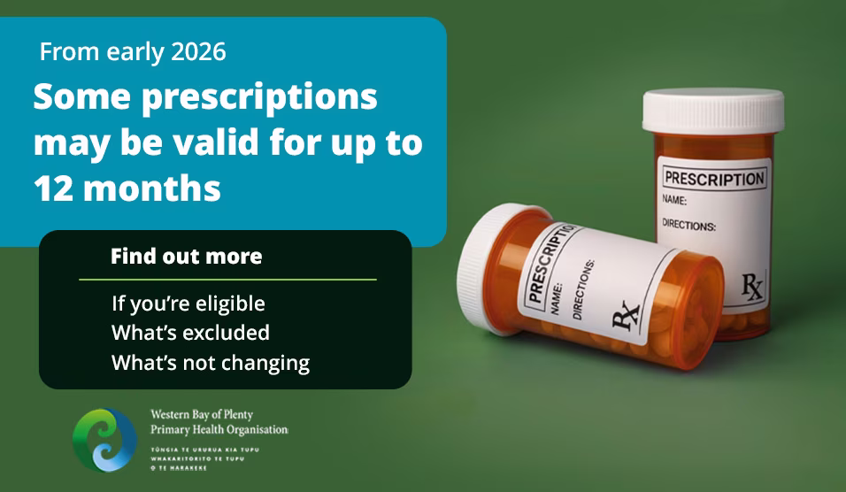 Some prescriptions valid for up to 12-months